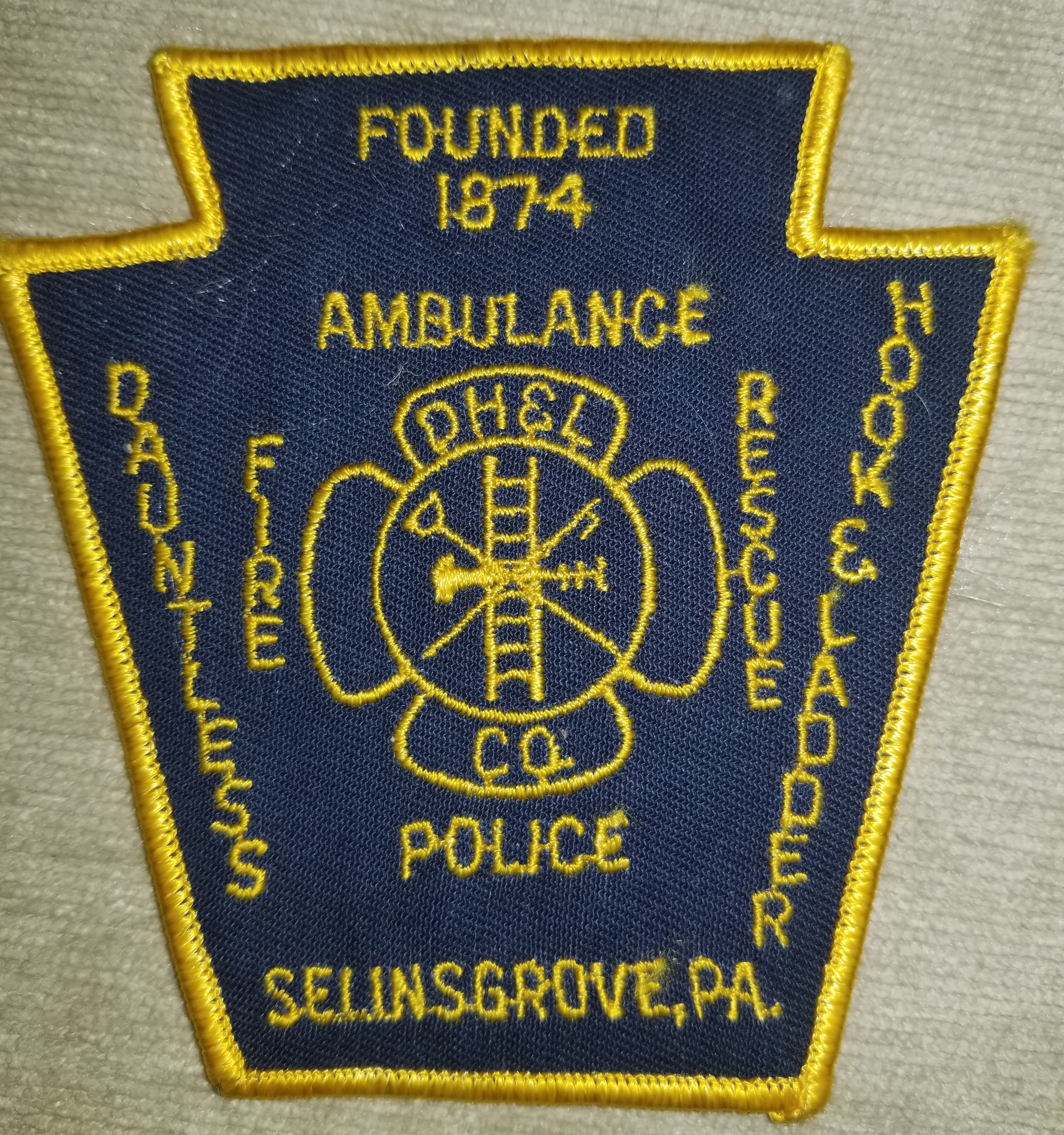 Dauntless Hook & Ladder Fire Police Seli