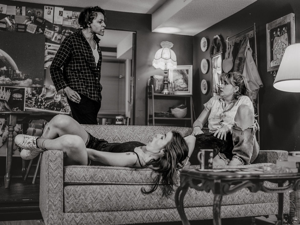 Girls Unwanted production photo – The King Black Box Toronto – George F Walker play
