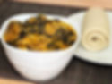 Bitter leaf soup and swallow