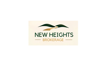 New Heights Brokerage Trucking and Logistics Company Logo