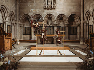 Evening Wedding at Glasgow University Chapel and Kelvingrove Art Gallery
