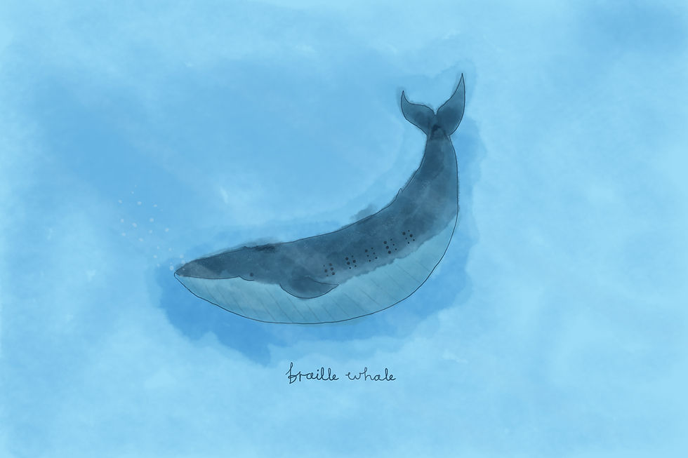 Braille Whale