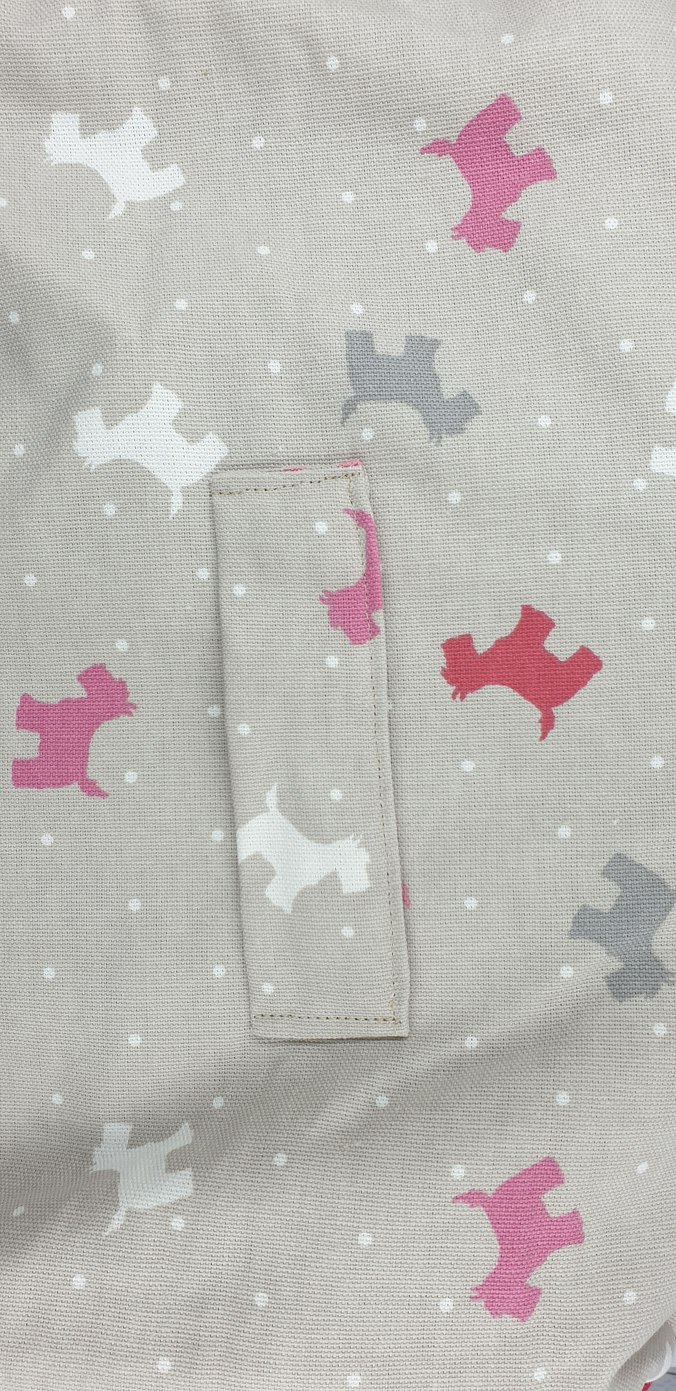 Miniature : Housse CHIENS BICOLORE / RAMAGE GRIS