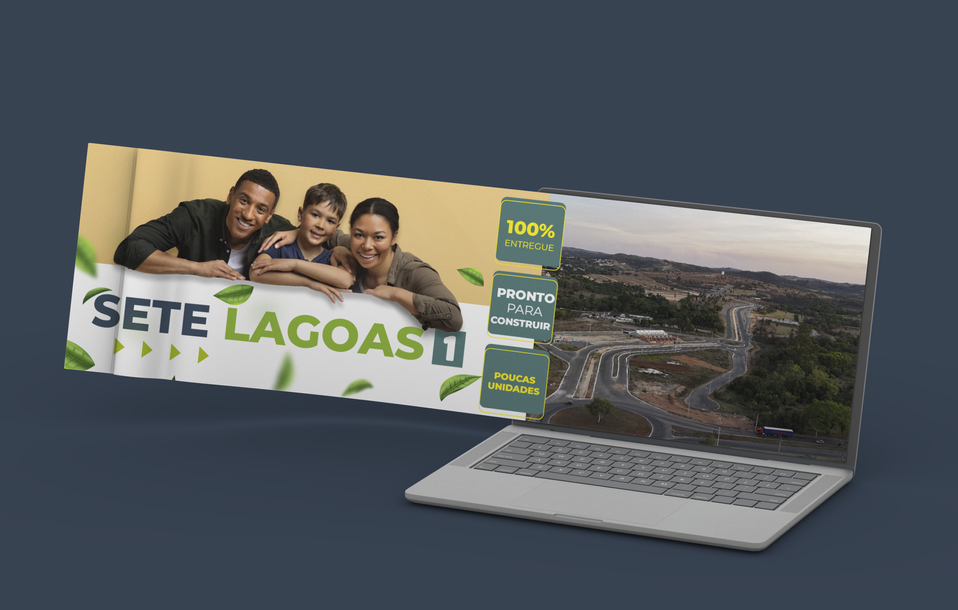 Real Estate Landing Page Banner – Sete Lagoas Development