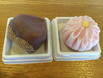 和菓子教室「栗」「菊」