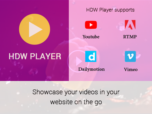 HDW Player banner