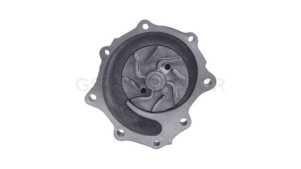 Thumbnail: W.PUMP LESS BACK PLATE SINGLE PULLEY