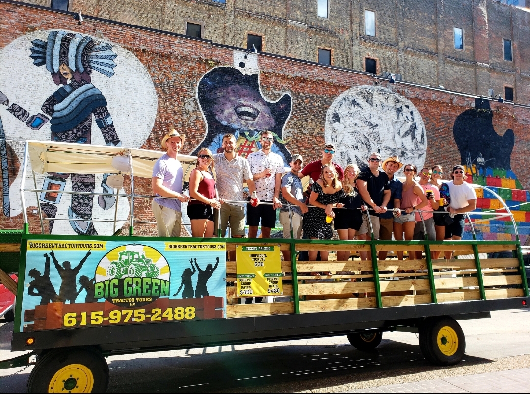 Nashville Tour United States Big Green Tractor Tours