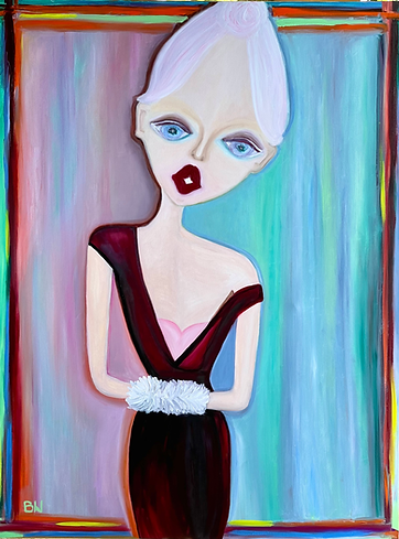 Very Chérie Encore, 2025, 48x36, Oil on Linen.heic