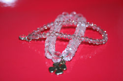 Pulseras rondel transparante