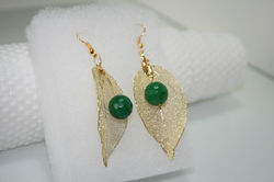 Pendientes hoja