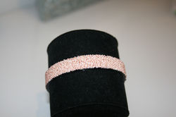 Pulsera caviar rosa