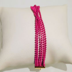Pulsera multifucsia