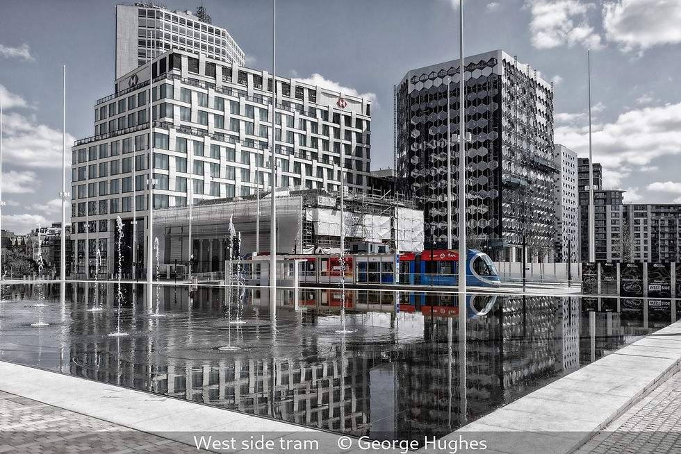 West side tram by George Hughes_Selected