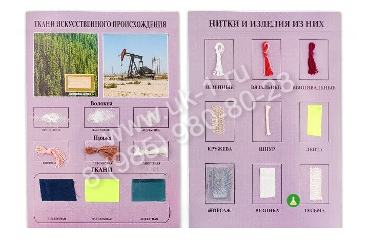Миниатюра: Коллекция Промышленные образцы тканей и ниток