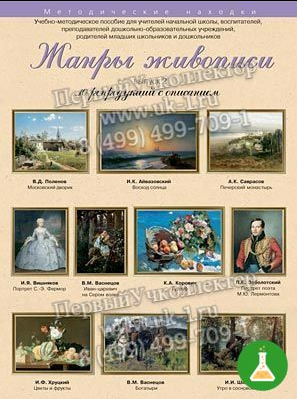 Набор репродукций Жанры Живописи выпуск №2 (10 репр.)