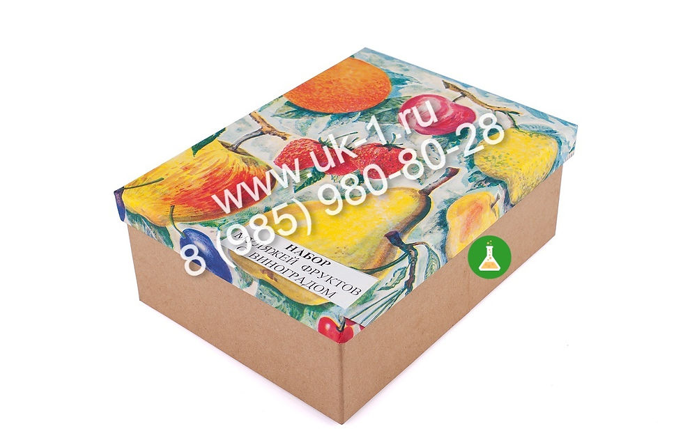 Набор муляжей Фрукты с виноградом