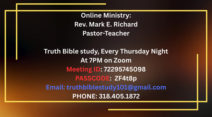 Welcome to Truth Bible Christian Community Family Church2.png