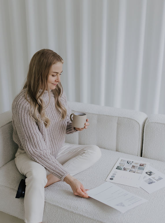 Branding billede af kvindelig iværksætter