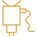 illustration vector of a mechanical drill indicating diamond drilling services