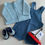 Thumbnail: PIP Cotton Knit Cardigan Blue 6-12m, outfit combination 6-12m