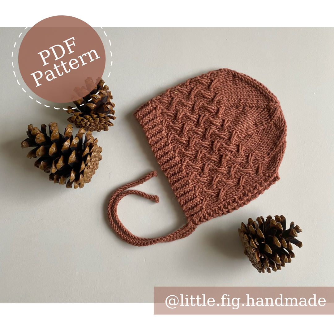 AVERY Bonnet PDF Knitting Pattern