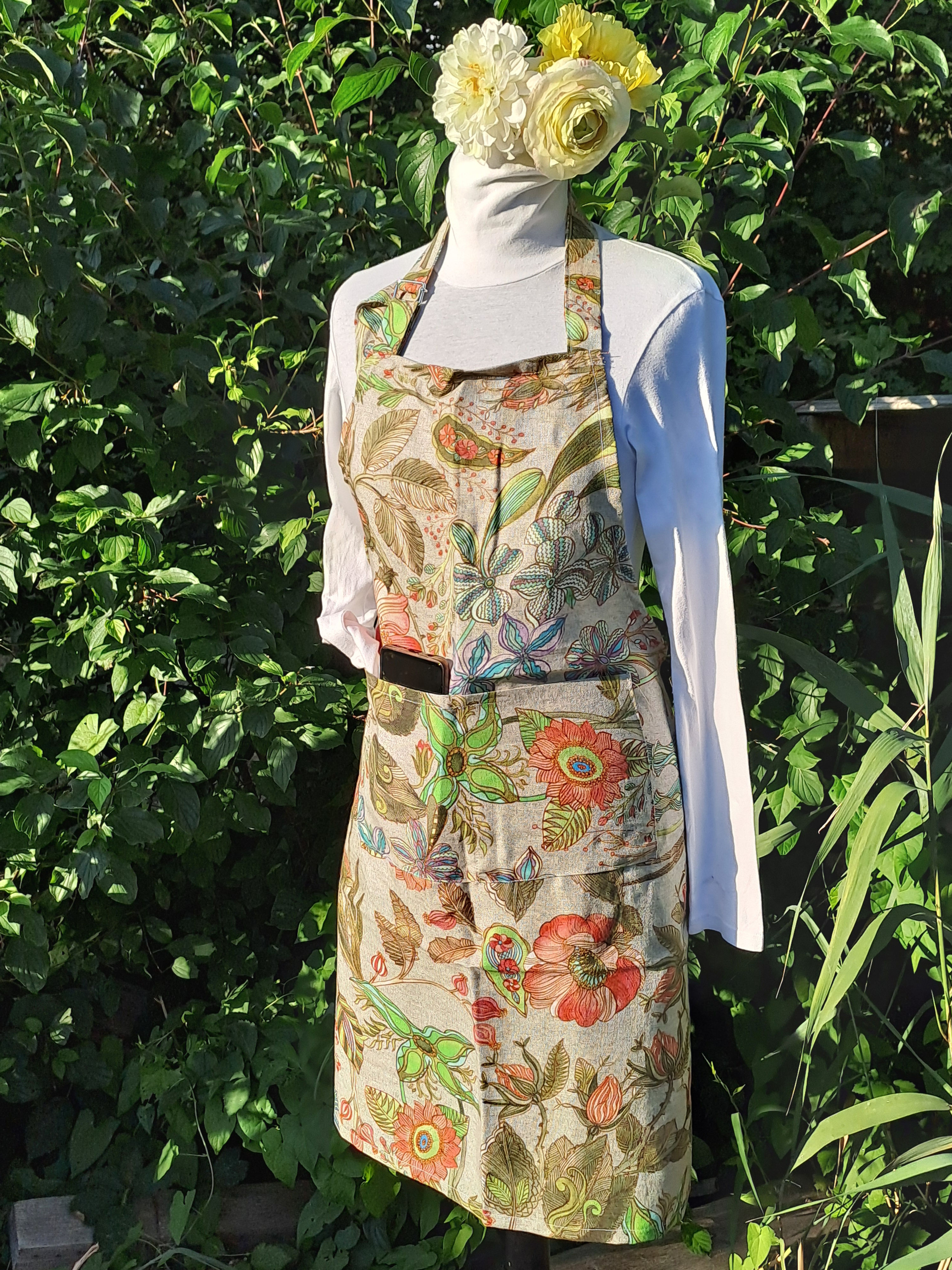 Tablier OCCITANE (FVO) Chanvre - La Girafe Bleue et Tessitura Toscana Telerie