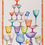 Thumbnail: KRISTAL Blu Lin theedoek - De Blauwe Giraffe en Tessitura Toscana Telerie
