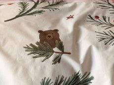 Thumbnail: RUDY IZYLINENS Coton Percale - La Girafe Bleue et Tesitura Toscana Telerie
