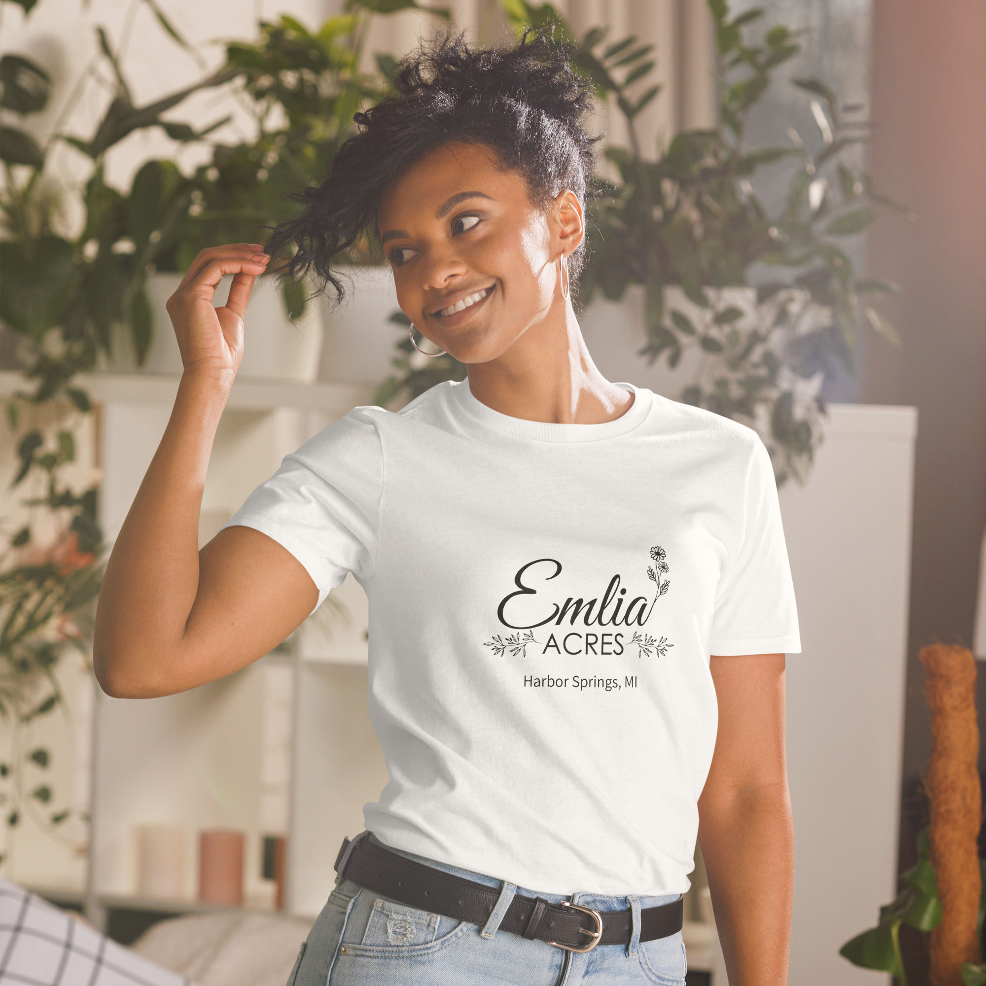 Emlia Acres Short-Sleeve Unisex T-Shirt