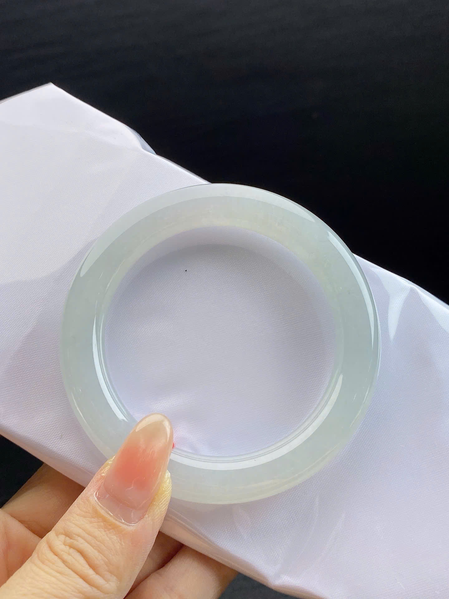 Vòng ngọc Myanmar jadeite A ni 54.4