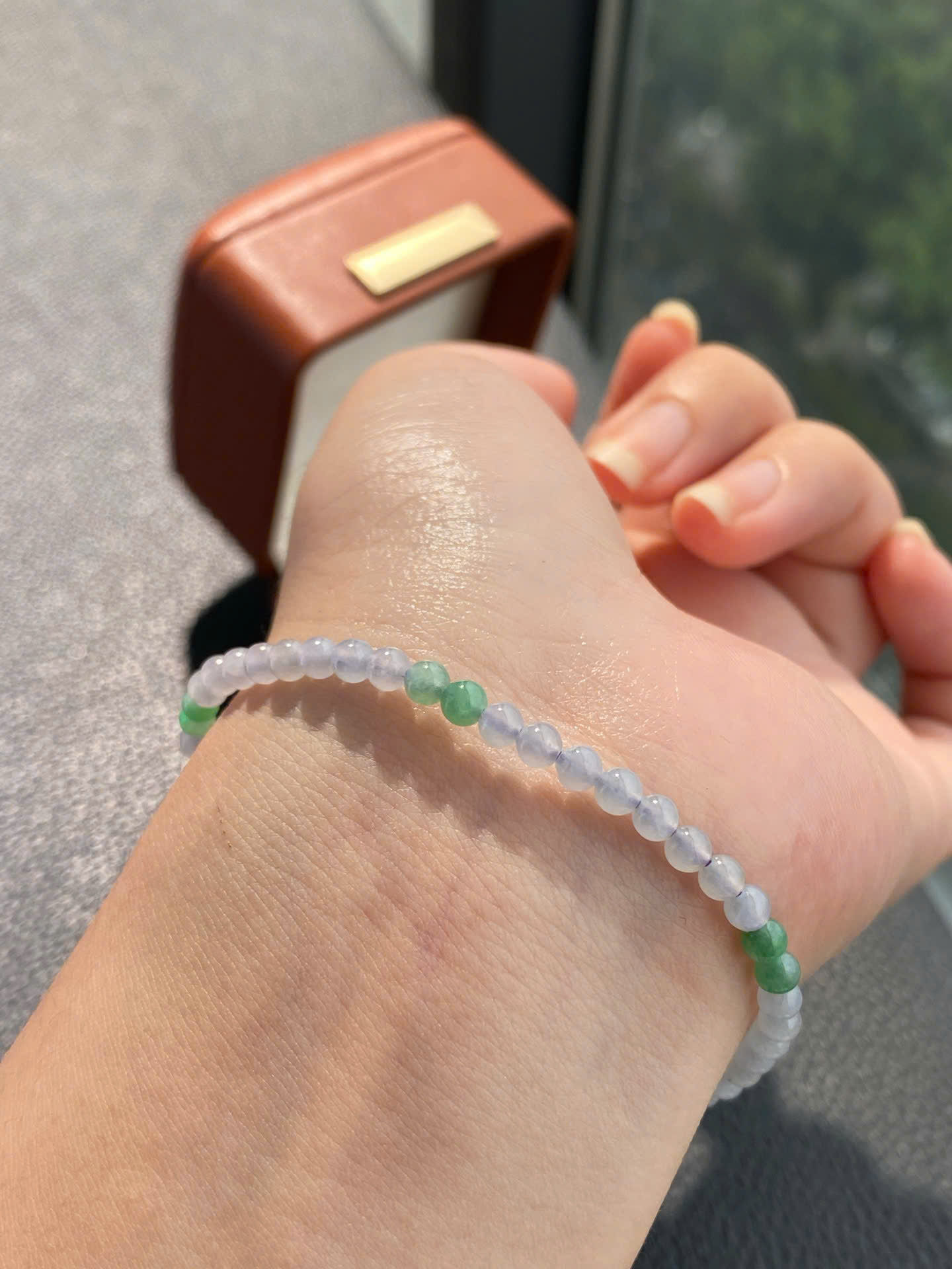 Chuỗi ngọc Myanmar jadeite A