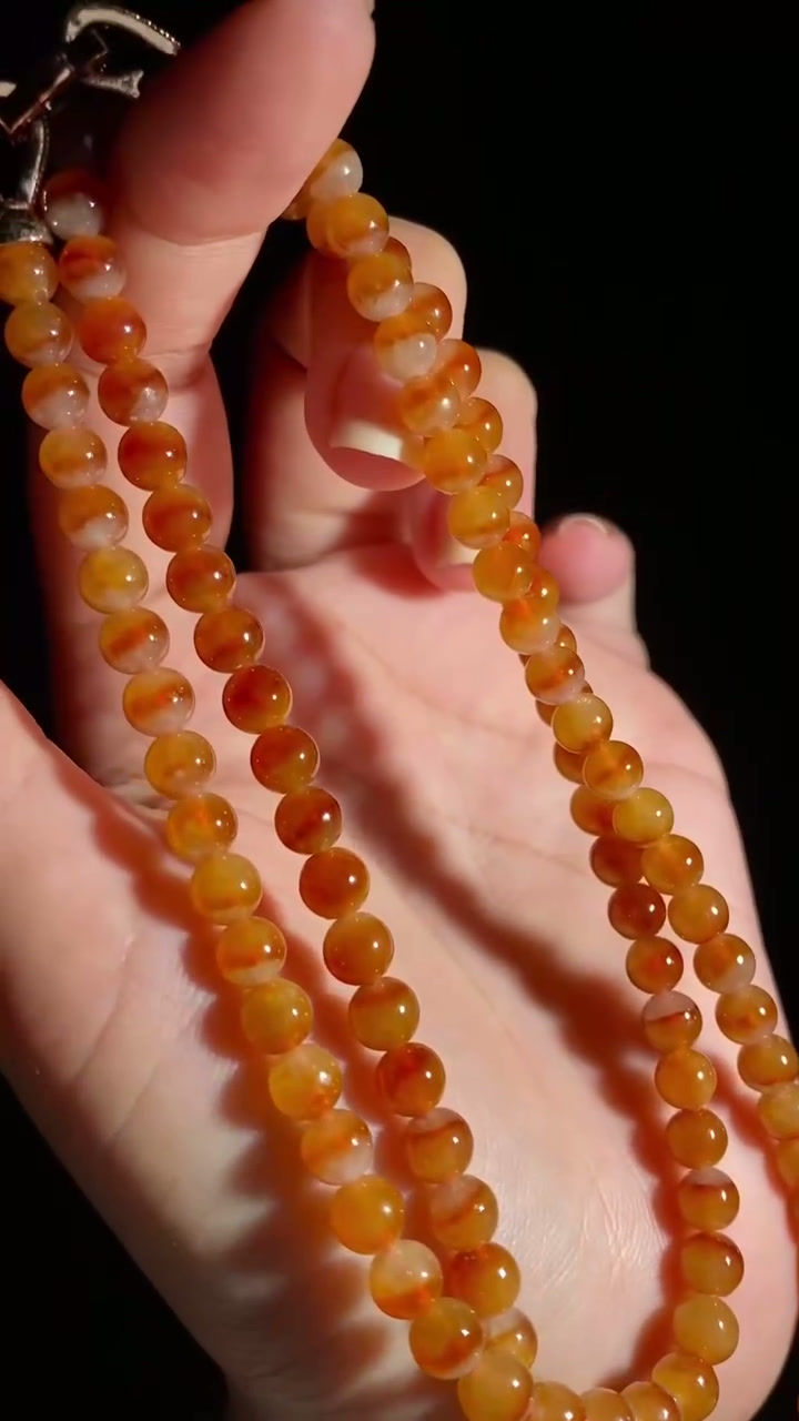 Hình thu nhỏ: Chuỗi hạt ngọc Jadeite A