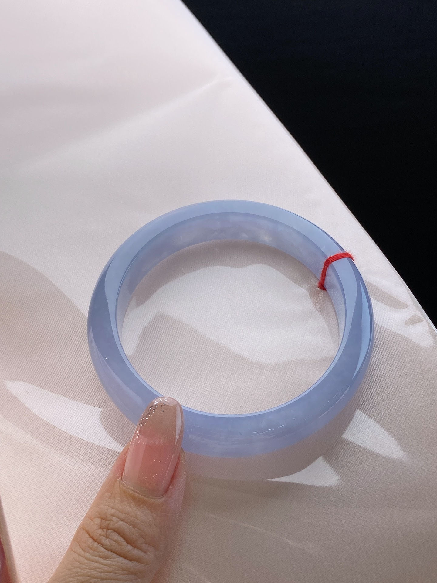 Vòng ngọc Myanmar jadeite A ni 57.7