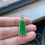 Hình thu nhỏ: Mặt dây chuyền Vô sự bài ngọc Jadeite A vàng 18K