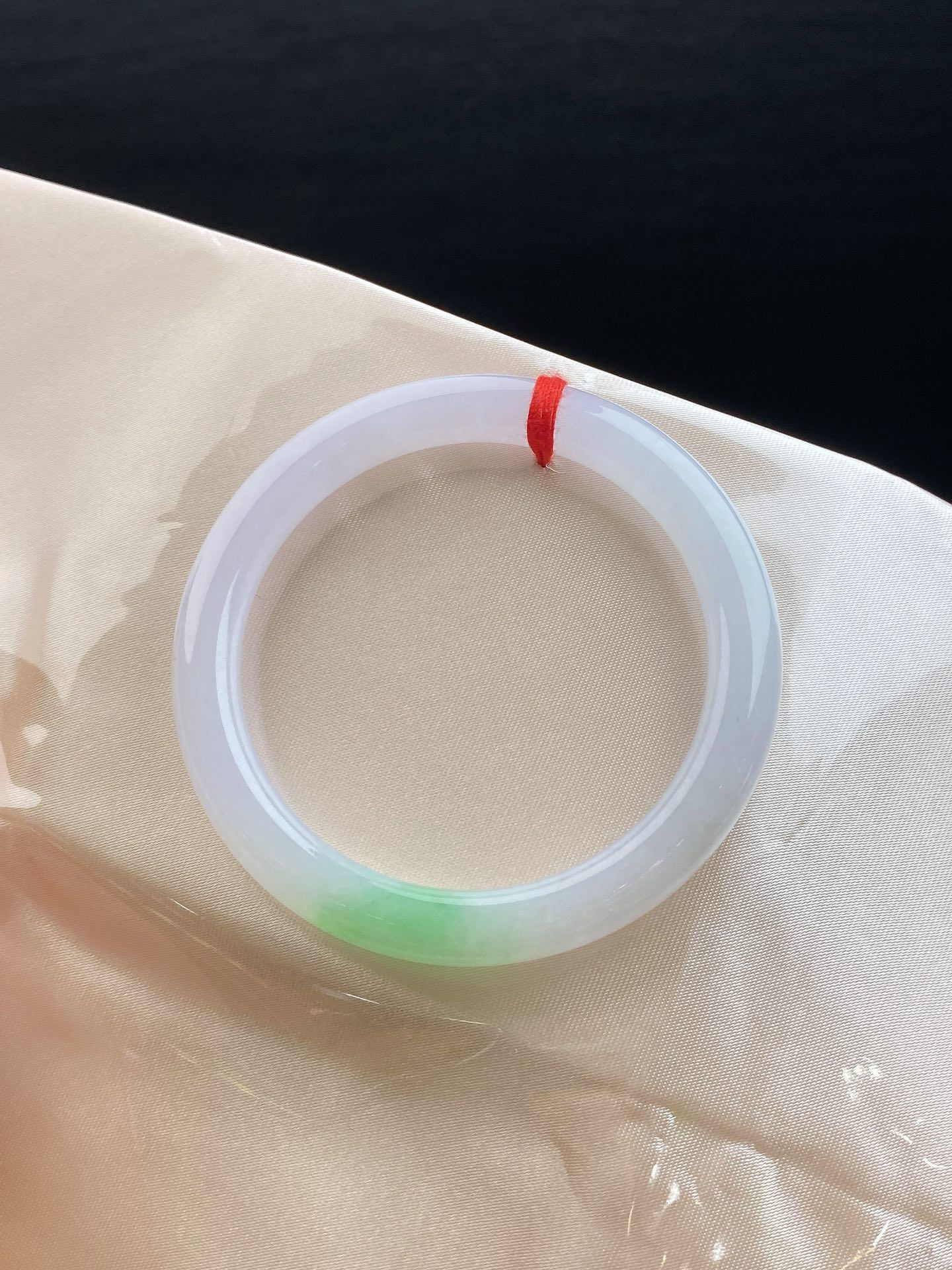 Vòng ngọc Myanmar jadeite A ni 52.6