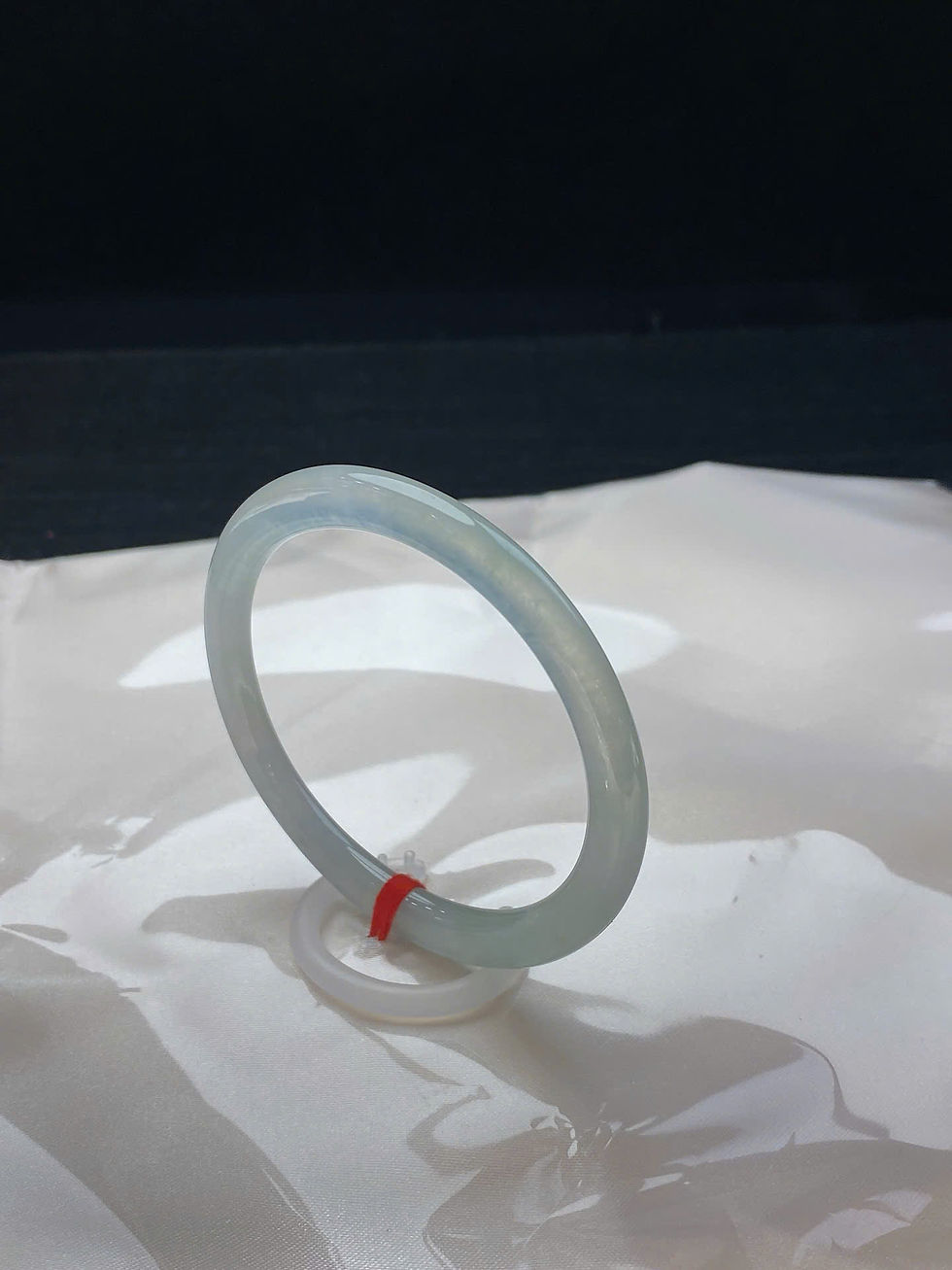 Hình thu nhỏ: Vòng ngọc Myanmar jadeite A ni 50