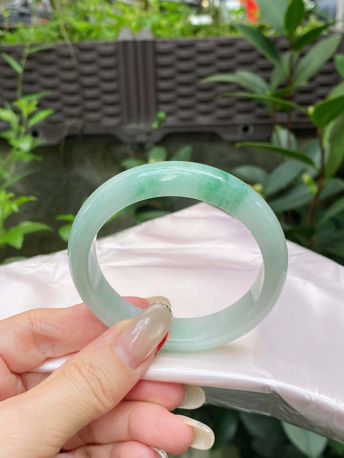 Vòng ngọc Myanmar jadeite A ni 54.3