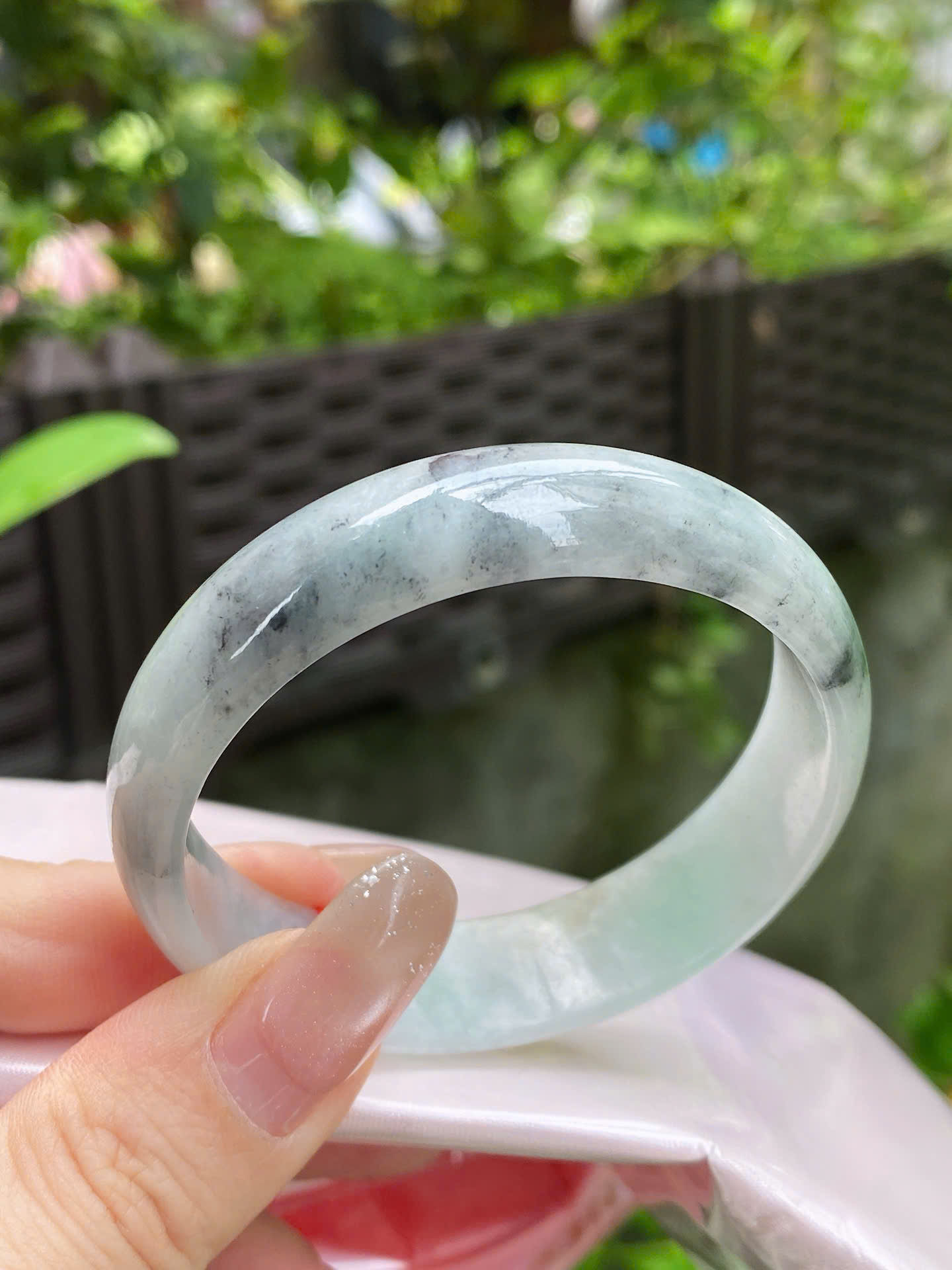 Vòng ngọc Myanmar jadeite A ni 53.3