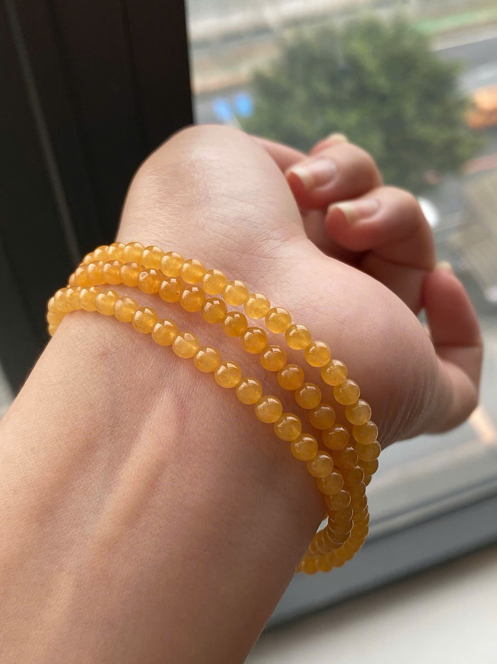 Hình thu nhỏ: Chuỗi hạt Bead ngọc Myanmar jadeite A