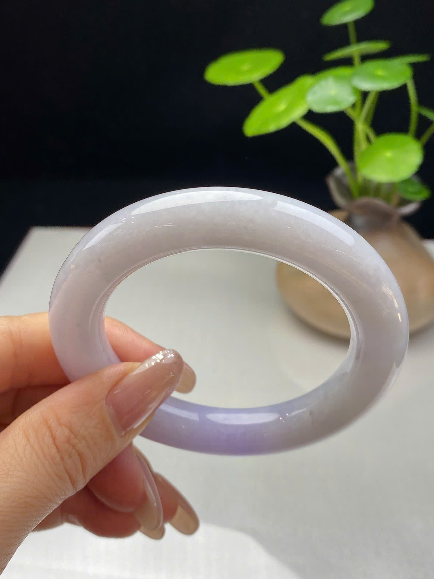 Vòng ngọc Myanmar jadeite A ni 53.6
