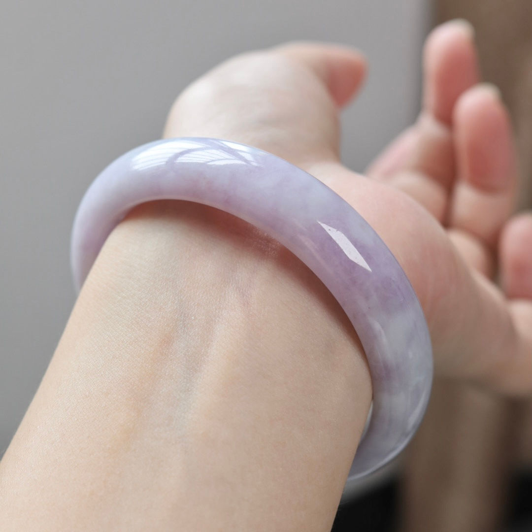 Vòng ngọc Myanmar jadeite A ni 56.3