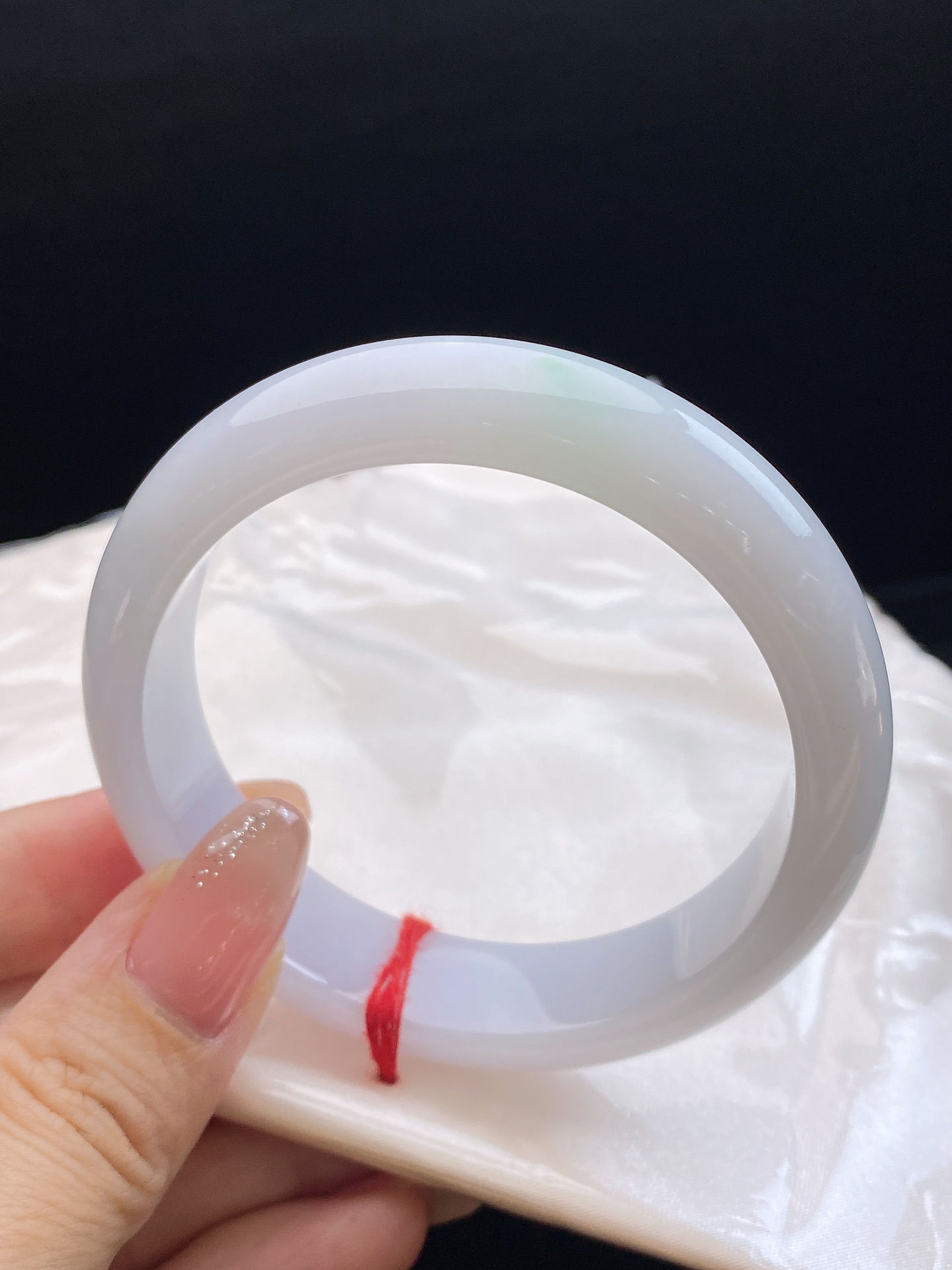 Vòng ngọc Myanmar jadeite A ni 56.8