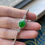 Hình thu nhỏ: Lắc tay Cabochon ngọc Jadeite A vàng 18K