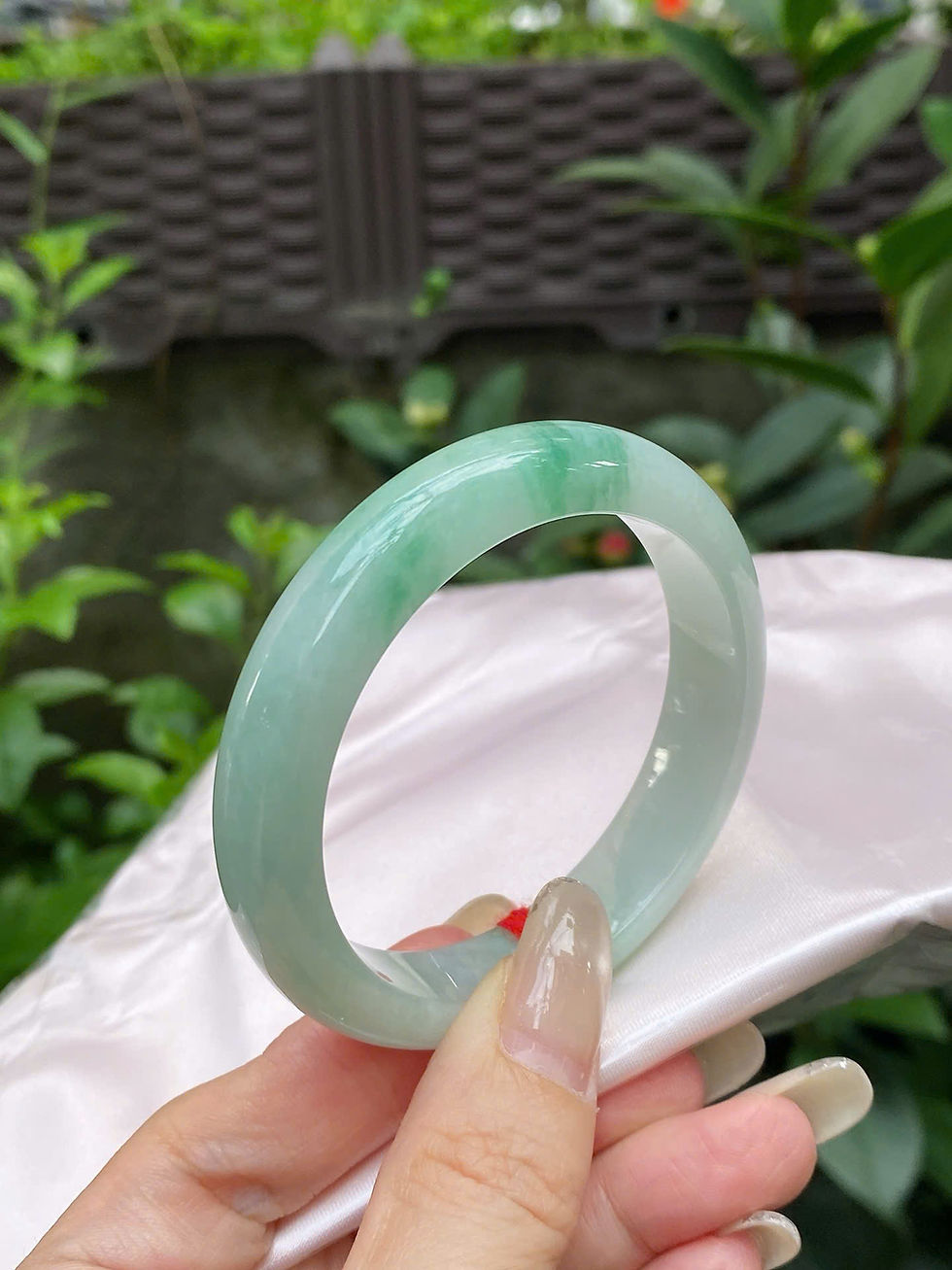Hình thu nhỏ: Vòng ngọc Myanmar jadeite A ni 54.3
