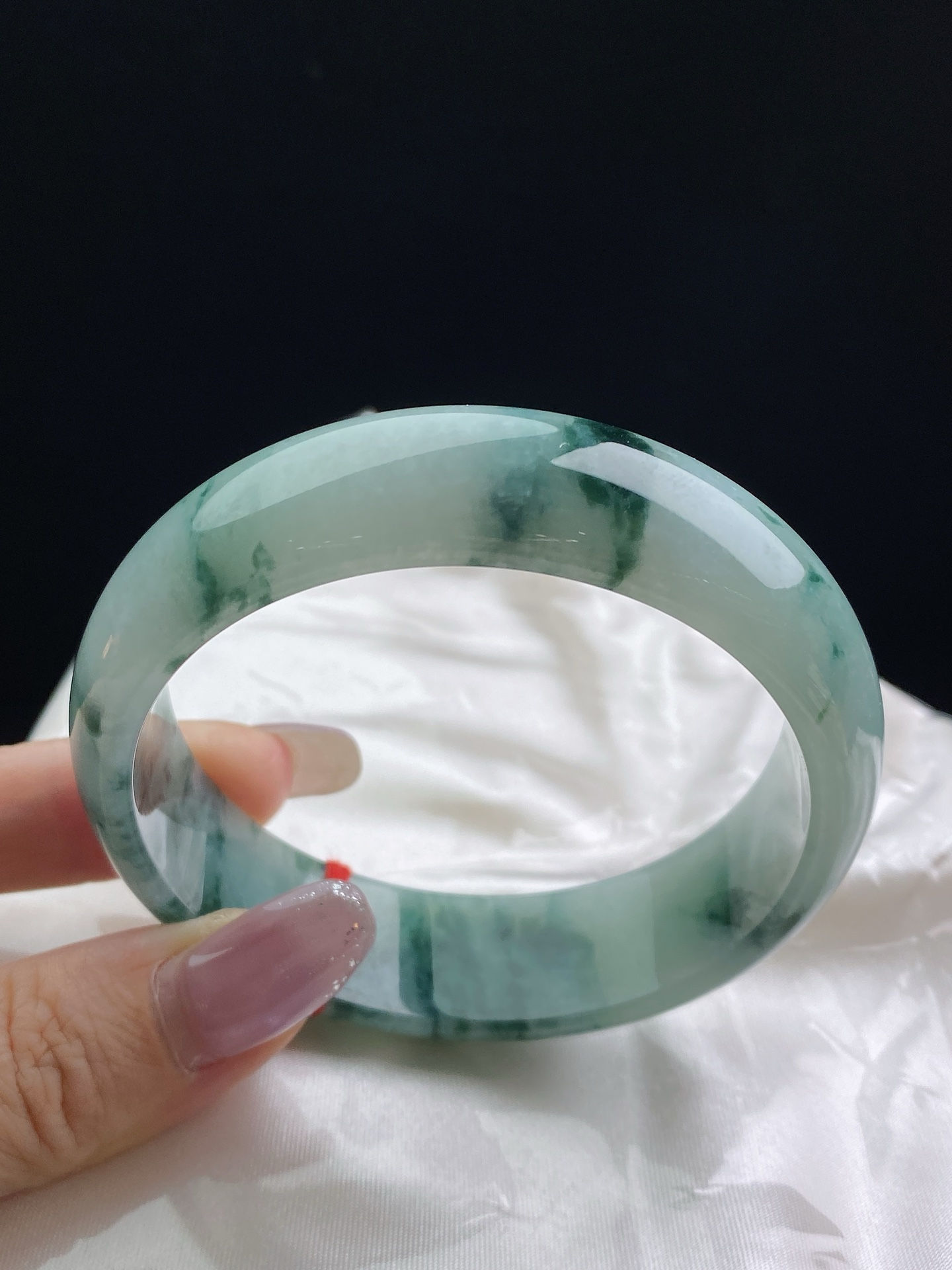 Vòng ngọc Myanmar jadeite A ni 61.1