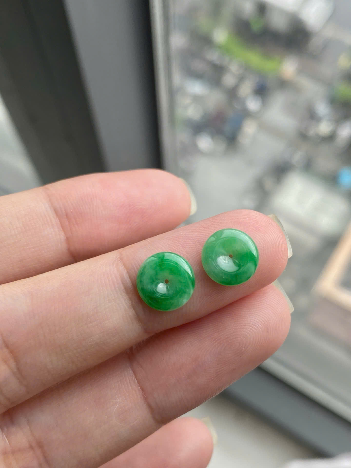 Đồng bình an ngọc Jadeite A