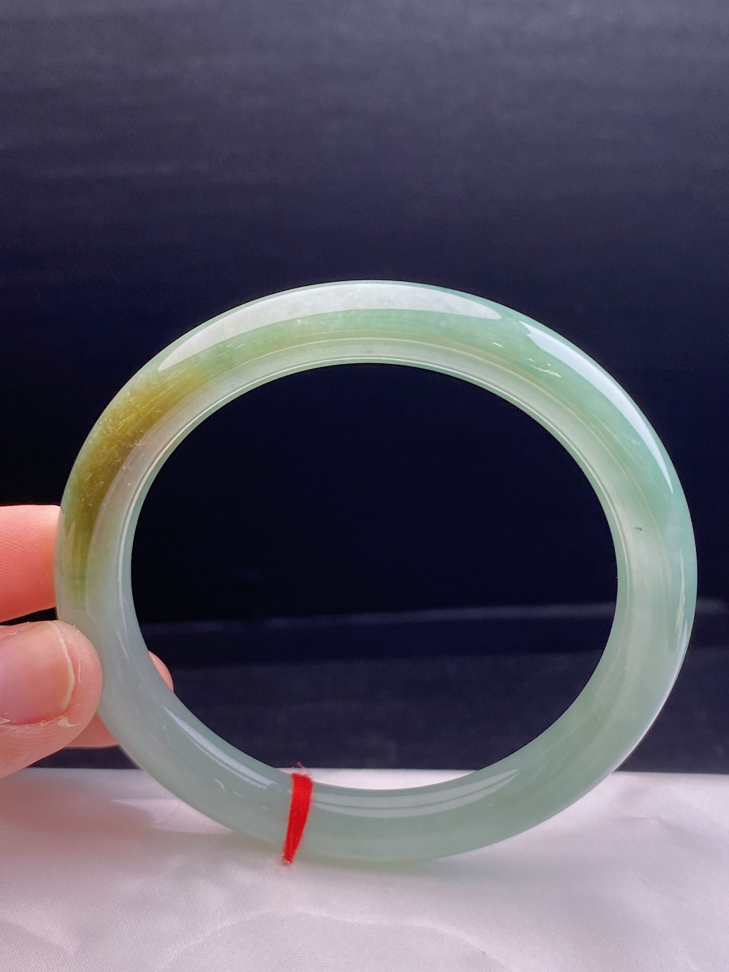 Vòng ngọc Myanmar jadeite A ni 56.7