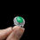 Hình thu nhỏ: Nhẫn Cabochon  ngọc Jadeite A vàng 18K