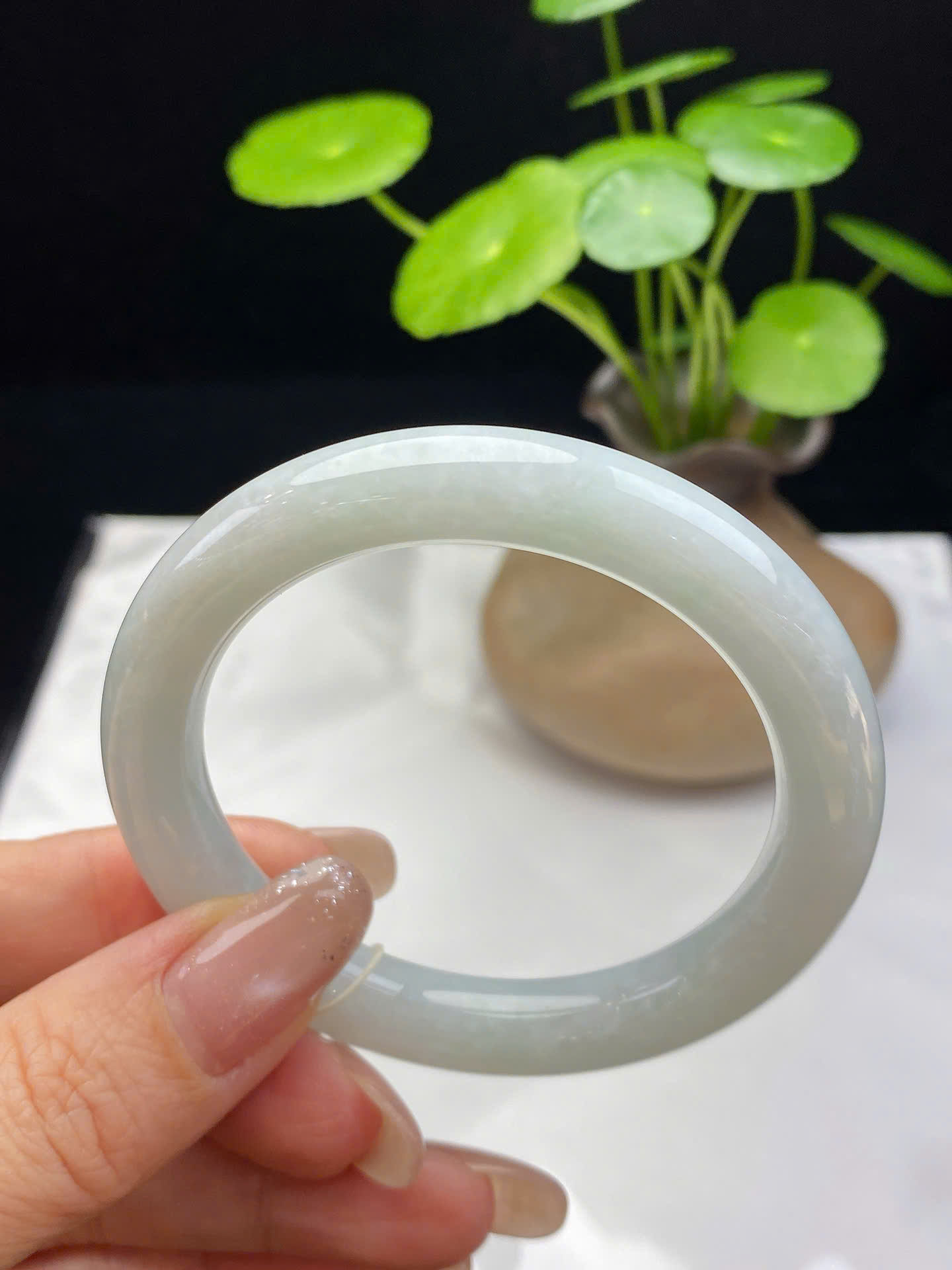 Vòng ngọc Myanmar jadeite A ni 51.8